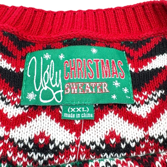 Ugly Christmas Sweater! “Oh Snap" Gingerbread Holiday Knit Pullover Size XXL - Picture 10 of 15